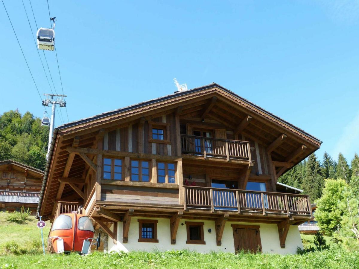 Chalet Pour 8 Avec Cheminee, Proche Des Pistes, Wifi, Garage, Non Fumeur - Fr-1-304-110 La Clusaz Exterior foto